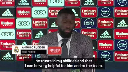 Download Video: Rudiger says Ancelotti a 'big factor' in him joining Madrid