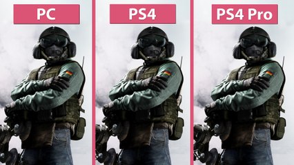 Rainbow Six Siege - PC gegen PS4 und PS4 Pro im Grafikvergleich