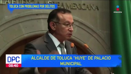 Presidente municipal de Toluca no despacha en Palacio de Gobierno