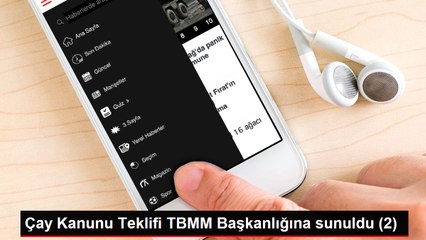 Çay Kanunu Teklifi TBMM Başkanlığına sunuldu (2)