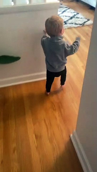 Brother Meets Baby Sister for the First Time