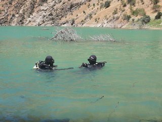 Müküs Çayı'nda kaybolan hemşireyi arama çalışması devam ediyor