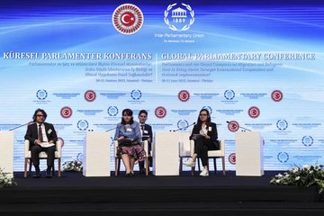 PAB Başkanı Pacheco,Türkiye'nin göçmenlerle ilgili başarılı uygulamalarının örnek alınmasını istedi