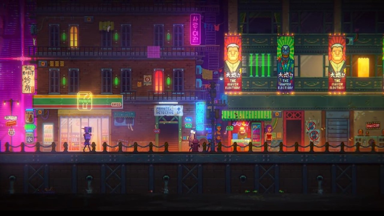 Tales of the Neon Sea - Trailer zum humorvollen Cyberpunk-Adventure