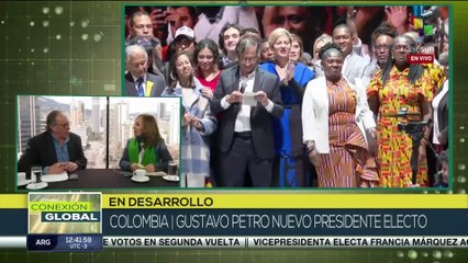 Fórmula Petro-Márquez triunfa en las presidenciales de Colombia