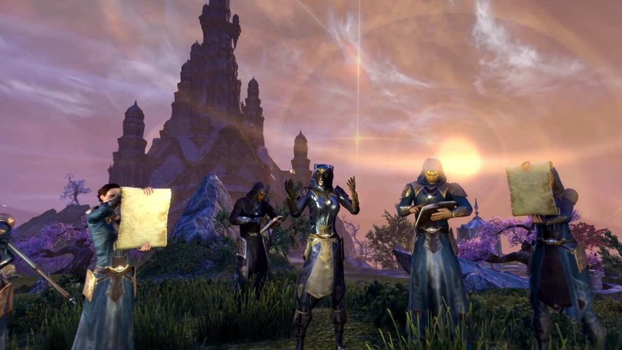 The elder scrolls online: summerset  - story-trailer zeigt den geheimen psijik-orden
