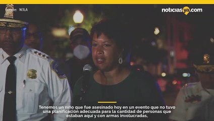 Muriel Bowser, alcalde de Washington, da detalles sobre el tiroteo ocurrido el domingo