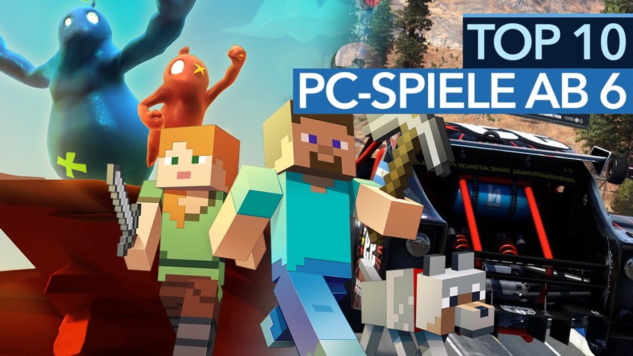 Top 10 PC-Spiele ab 6 Jahren - Video: Die besten PC-Spiele für Kinder