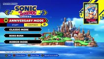 Sonic Origins, tráiler de los modos de juego