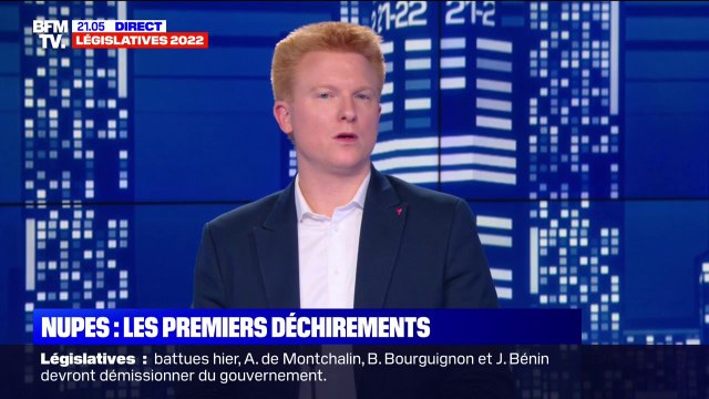 Groupe Nupes: pour Adrien Quatennens, il faut faire en sorte que personne ne soit floué