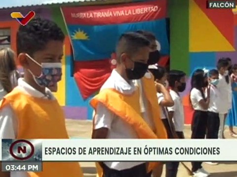 Falcón | Gobierno Bolivariano rehabilitó la escuela Aura Margarita Jiménez de Gómez de Jadacaquiva