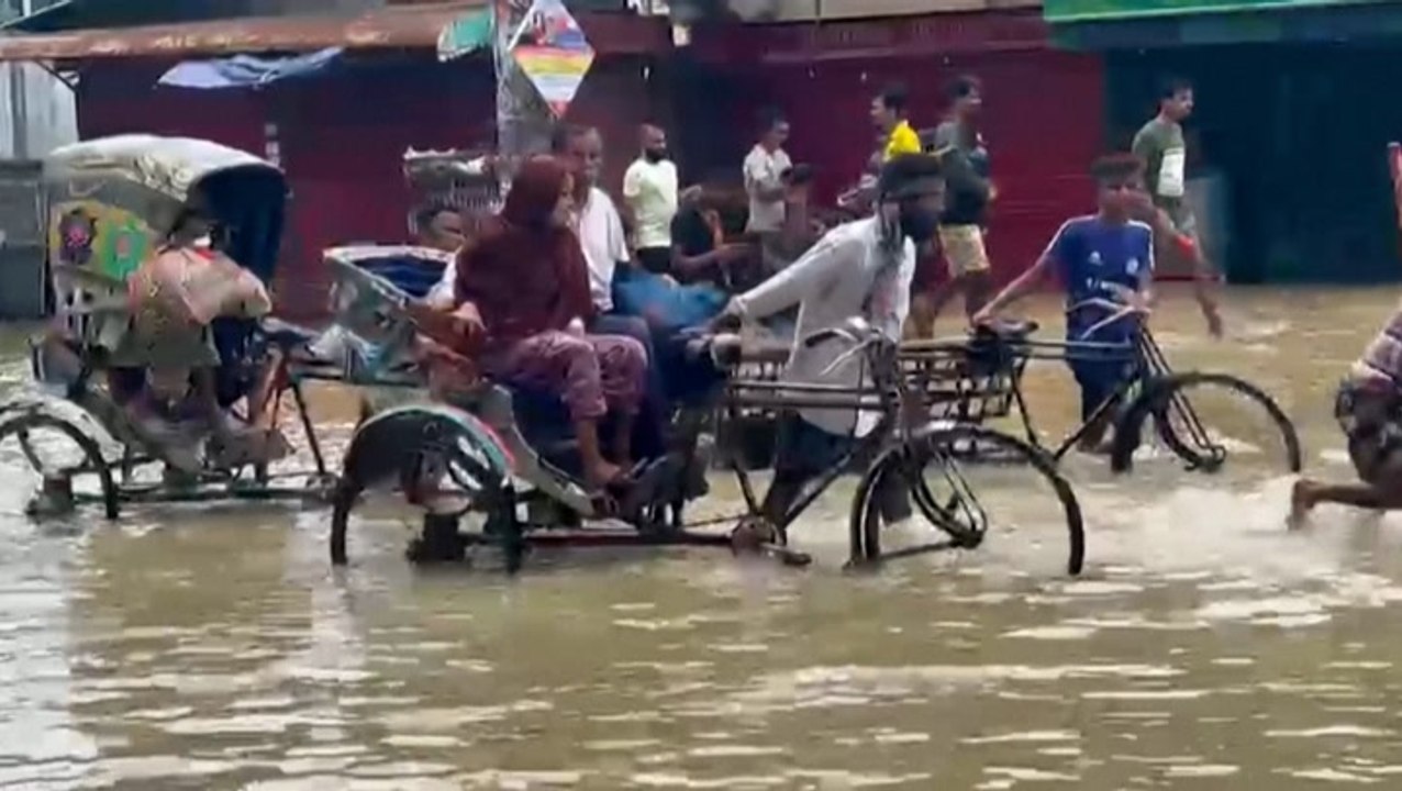 Deadly monsoon flooding plagues Bangladesh