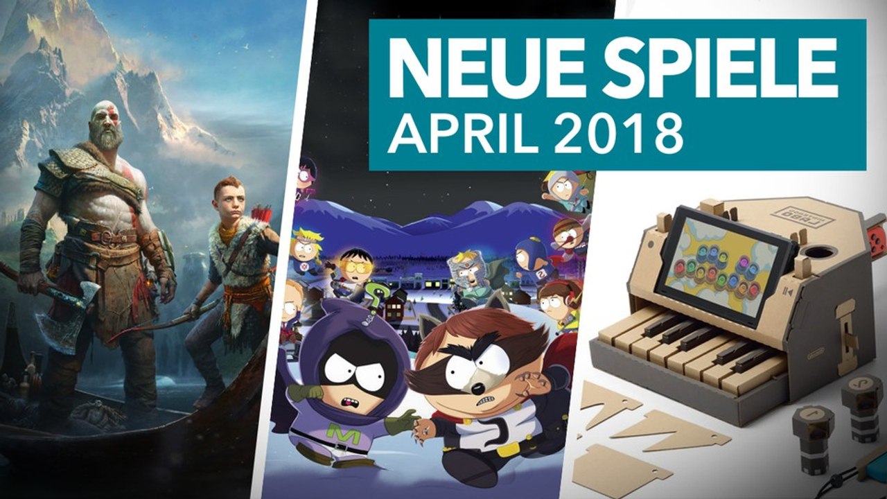 13 neue Konsolenspiele im April 2018 - Release-Vorschau für PS4, Xbox One, Switch & Co.