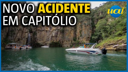 Polícia investiga acidente com lancha em Capitólio