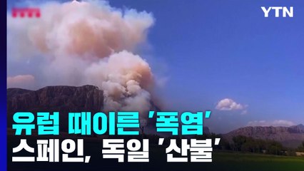 유럽 때이른 폭염에 스페인·독일 산불 / YTN