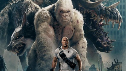 Rampage - Trailer mit Dwayne Johnson vs. Gorilla & Co. nach dem Arcade-Spieleklassiker