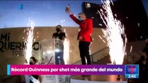 Coahuila logra el Récord Guinness por el shot más grande del mundo