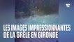 Vos images témoins BFMTV des impressionnantes chutes de grêle en Gironde