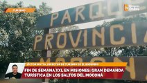 Fin de semana xxl en Misiones:  gran demanda turística en los saltos del Moconá