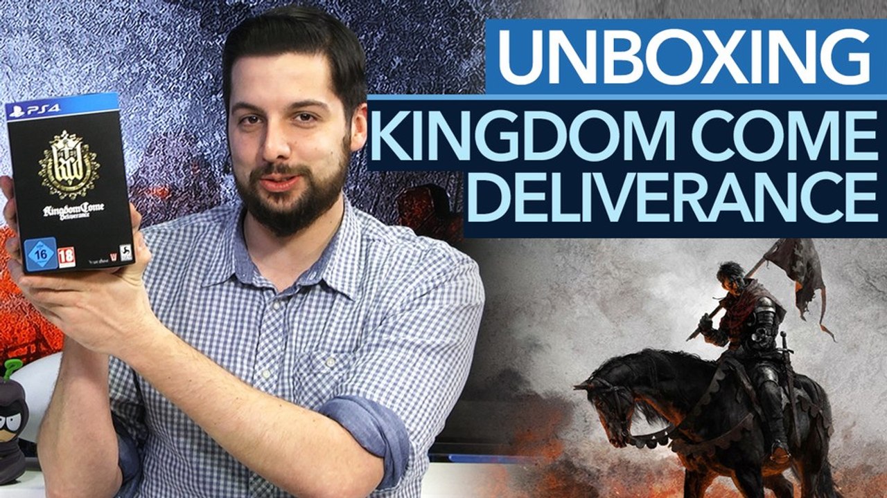 Kingdom Come: Deliverance - Unboxing-Video: Collector's Edition mit Henry-Statue ausgepackt