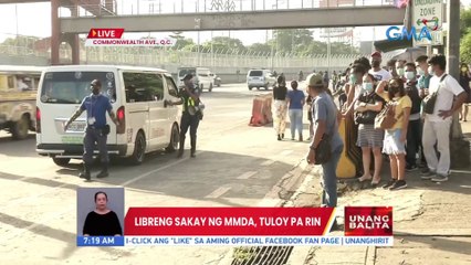 Ilang pasahero sa Commonwealth Avenue, inaabot nang isang oras bago makasakay | UB