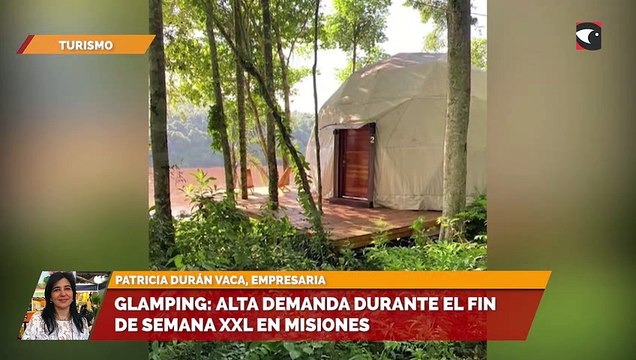 Glamping: alta demanda durante el fin de semana xxl en Misiones CT