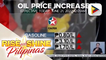 Oil price hike, epektibo ngayong araw