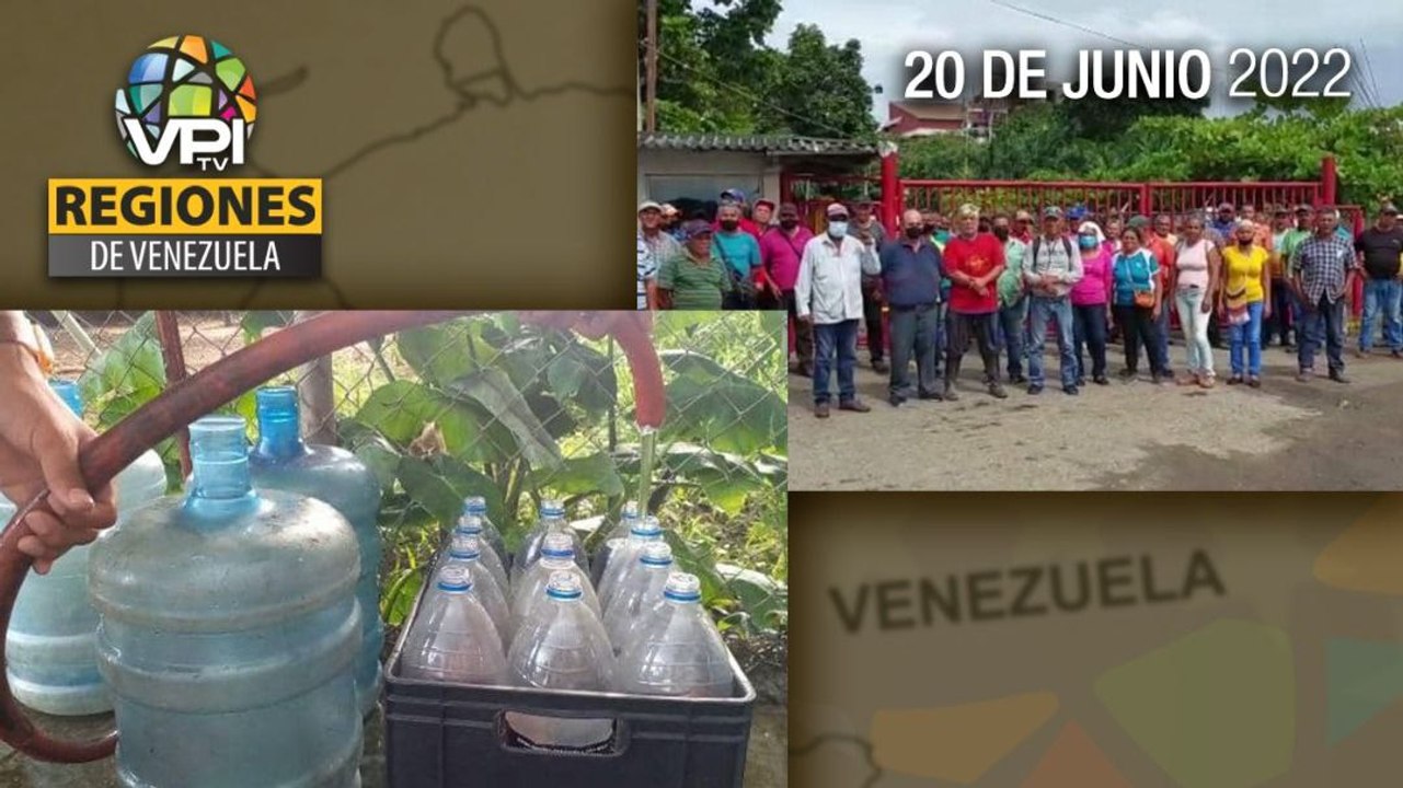Noticias Regiones de Venezuela hoy - Lunes 20 de Junio de 2022 | #VPItv