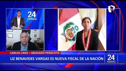 Carlos Caro sobre nueva Fiscal de la Nación: "Tiene la formación y experiencia necesaria"