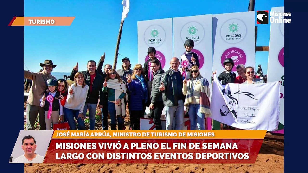 Misiones vivió a pleno el fin de semana largo con distintos eventos deportivos