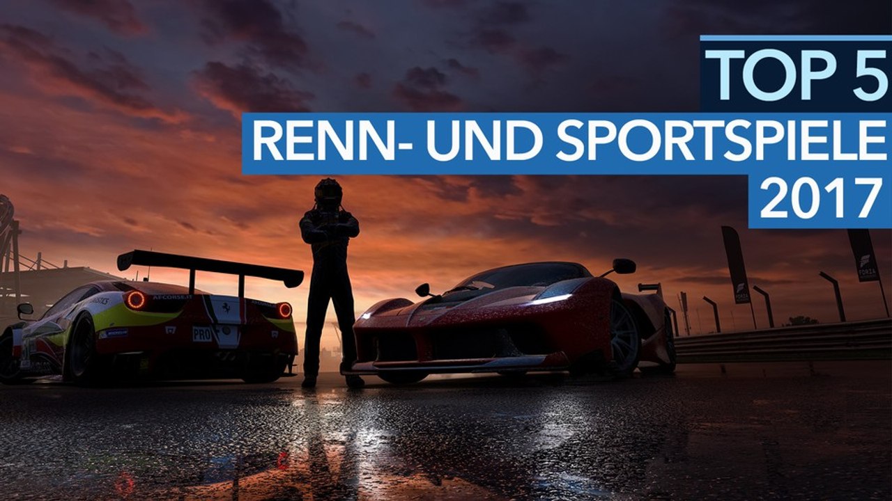 Top 5  - Die besten Renn- und Sportspiele 2017