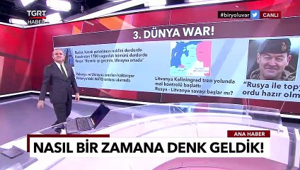 İngiliz Komutandan Çarpıcı Mektup: "3. Dünya Savaşı'na Hazır Olun" - Ekrem Açıkel ile TGRT Ana Haber