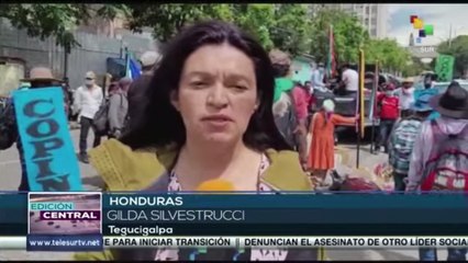 Honduras: Organizaciones sociales exigen justicia por crimen de Berta Cáceres