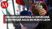 Ofrece Heineken 700 litros de agua por segundo para área metropolitana de Monterrey