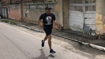 Maratonista de Pedras de Fogo vence corrida na Serra da Russas