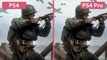 Call of Duty WW2 - PS4 gegen PS4 Pro im Grafikvergleich