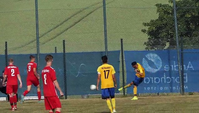Das 2:1 für den SC Rosdorf im Pokalfinale gegen Südharz durch Mohammad Abdallah