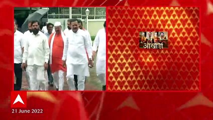 Eknath Shinde : कालपासून नॉट रिचेबल असणारे एकनाथ शिंदे गुजरातमध्ये ABP Majha