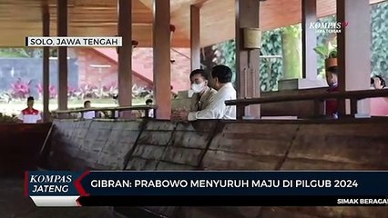 Gibran: Prabowo Menyuruh Maju di Pilgub 2024
