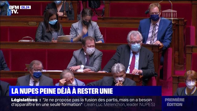Législatives: socialistes, EELV et communistes disent non à la proposition de Jean-Luc Mélenchon de former un seul groupe dans l'hémicycle