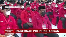 Megawati Soekarnoputri Ceritakan Sifat Puan Maharani di Rakernas PDI-P