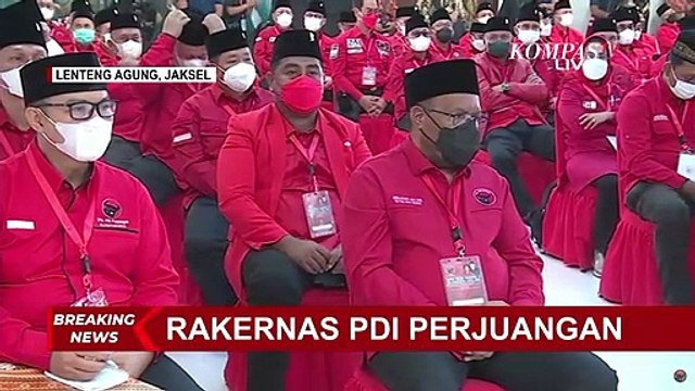 Megawati Soekarnoputri Ceritakan Sifat Puan Maharani di Rakernas PDI-P