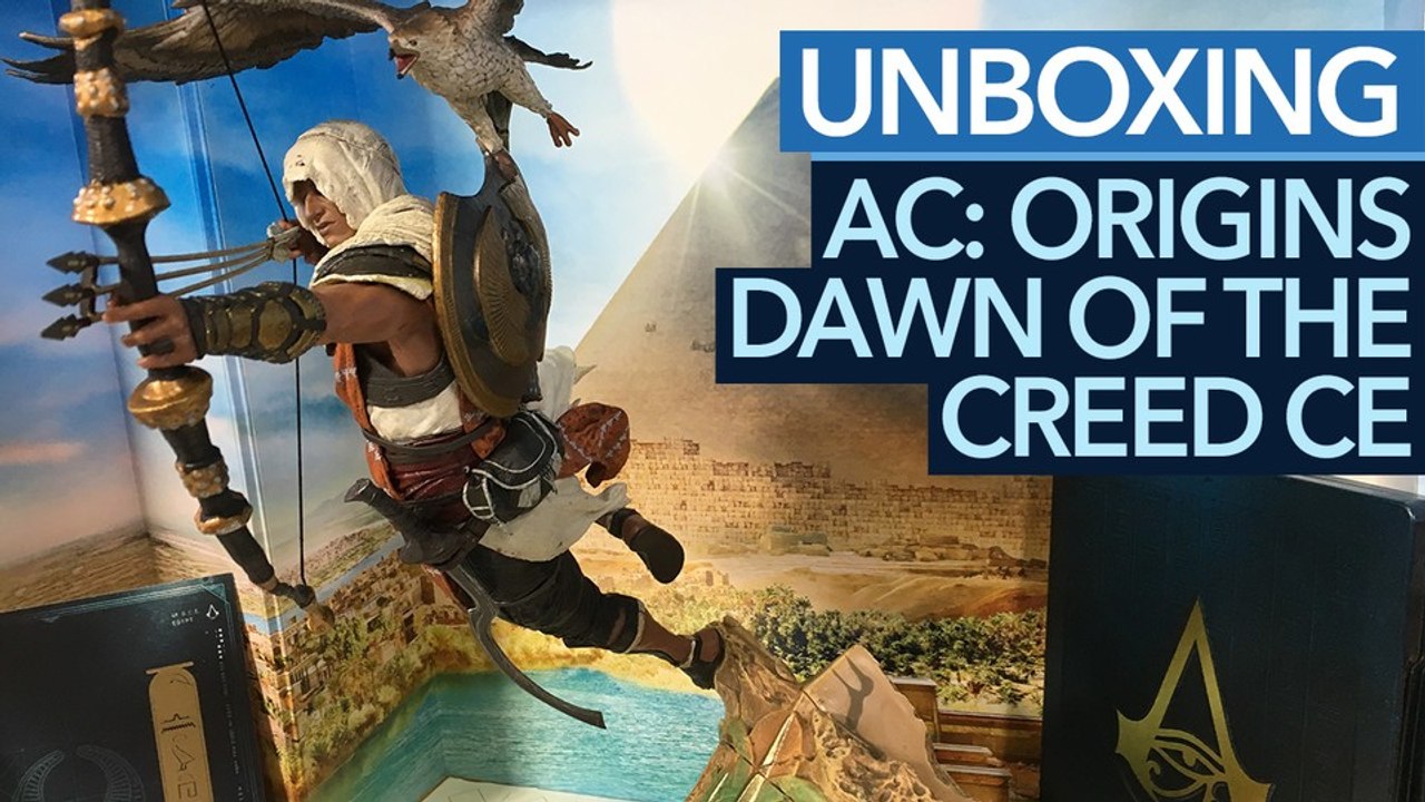 Assassin's Creed: Origins - Unboxing-Video der Dawn of the Creed Edition