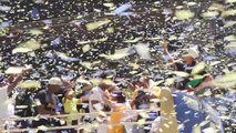 Dub Nation celebrations as Warriors savour trophy parade