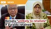 Bersatu ‘unlikely to retaliate’ if Ismail retains Zuraida