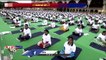 PM Modi participated In International Yoga Day 2022 Celebration At Karnataka  _ V6 News