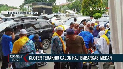 278 Calon Jemaah Haji Kloter Terakhir Embarkasi Medan Berangkat ke Madinah Hari Ini!