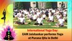 International Yoga Day: EAM Jaishankar performs Yoga at Purana Qila in Delhi