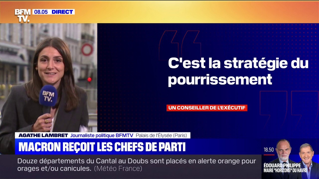 Législatives 2022: alors que la majorité doute de la stratégie d'Emmanuel Macron, les chefs de parti sont reçus à l'Elysée