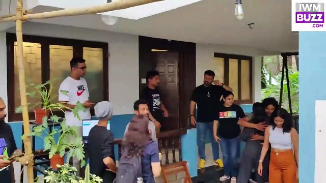 Rashmika Mandana Spotted At Vikas Bahl's Office In Juhu